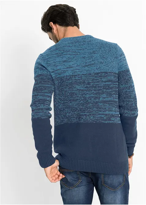 Pull doux en fine maille, coupe ventre confort, bonprix