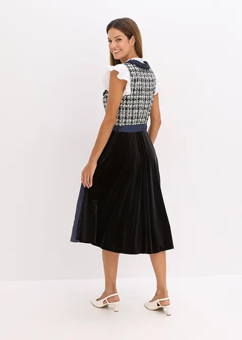 Dirndl avec tablier (ens. 2 pces), bonprix