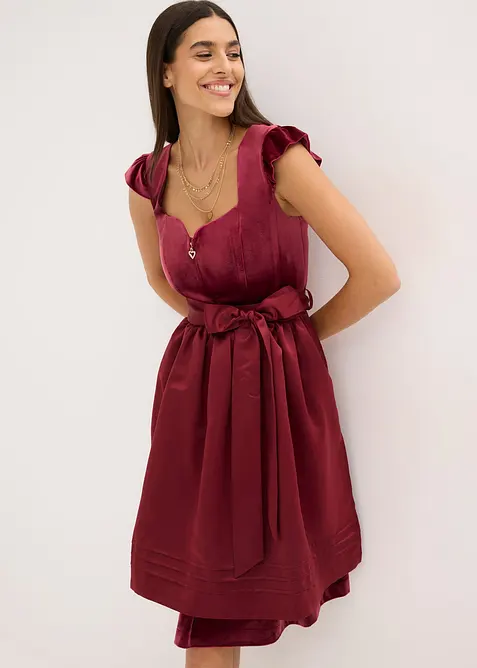 Dirndl avec tablier (ens. 2 pces), bonprix