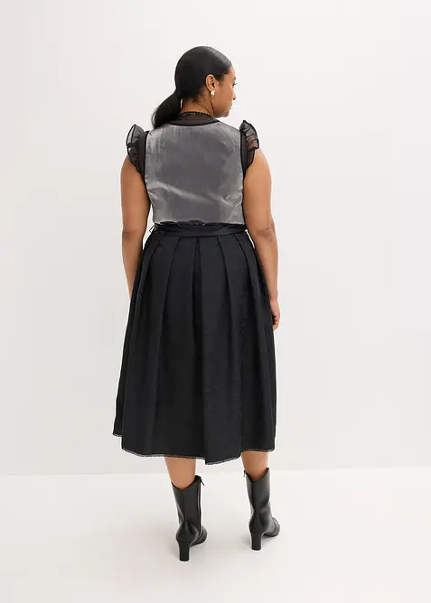 Dirndl avec corsage brillant (ens. 2 pces), bonprix