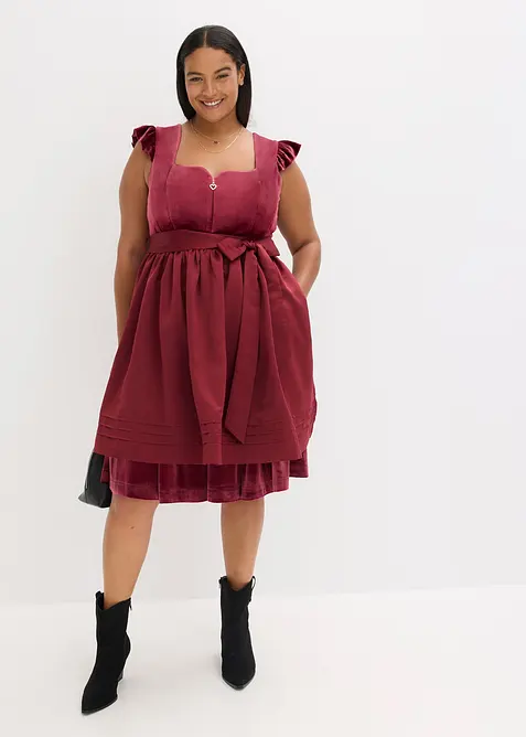 Dirndl avec tablier (ens. 2 pces), bonprix