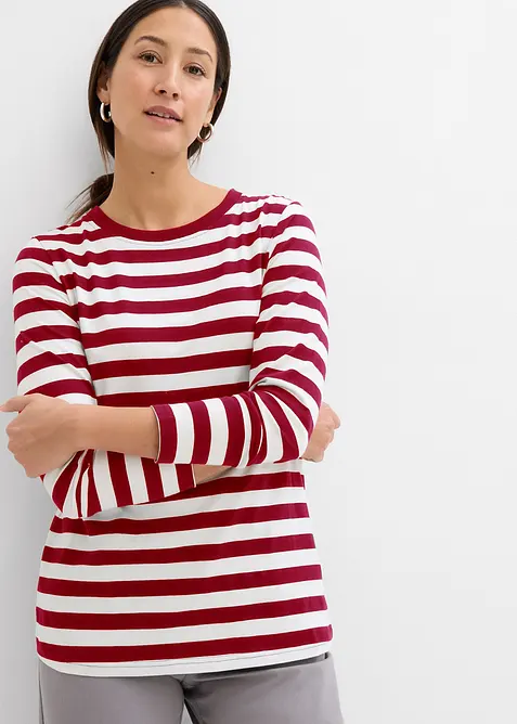 T-shirt ray&eacute; 100% coton, bonprix