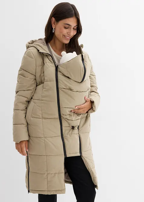 Doudoune 3en1 de grossesse et de portage, bonprix