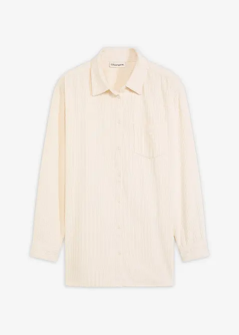 Chemise en velours côtelé 100% coton, bonprix