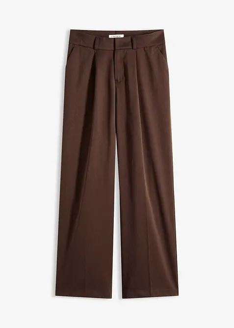 Pantalon large à pinces, bonprix