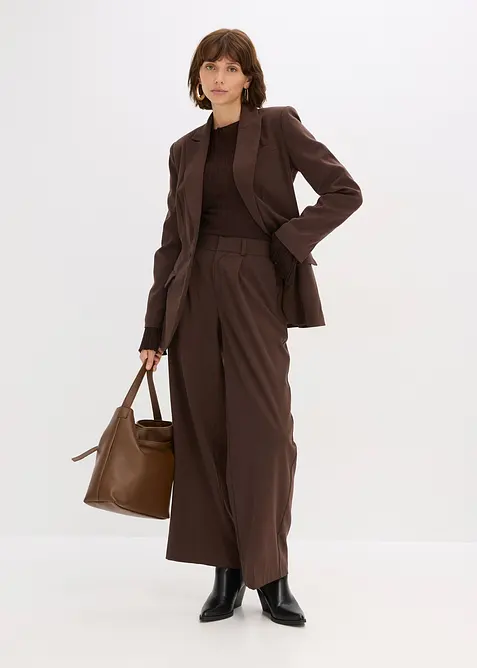 Pantalon large à pinces, bonprix