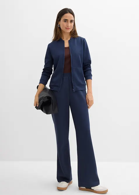 Sweat zippé en néoprène, bonprix