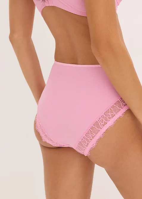 Slip maxi avec dentelle, bonprix