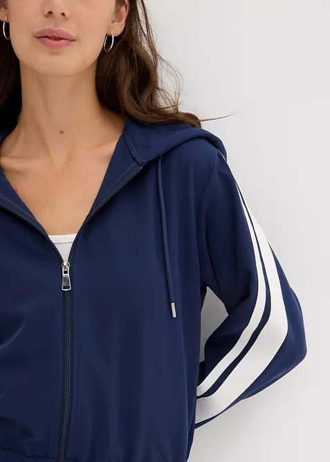 Veste de survêtement à rayures sportives, bonprix