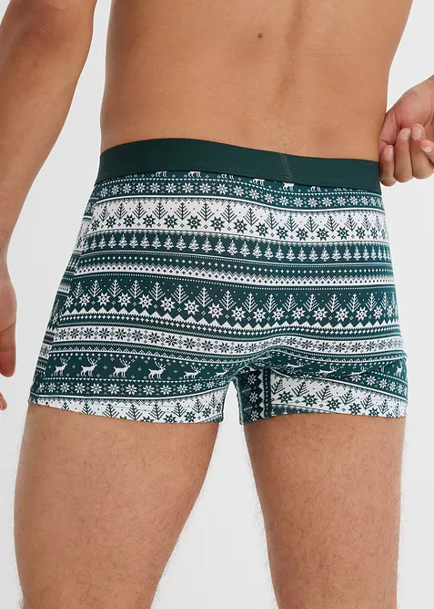 Lot de 3 boxers coton, bonprix
