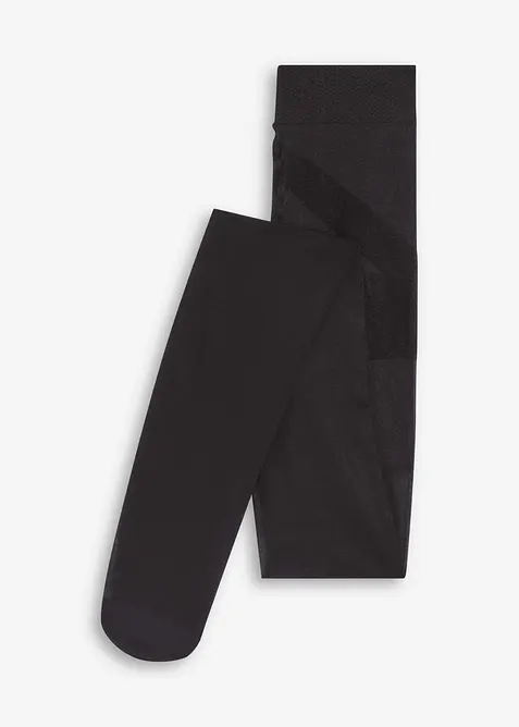 Collant opaque effet push up + ventre plat + ceinture confort + compression, 50den, bonprix