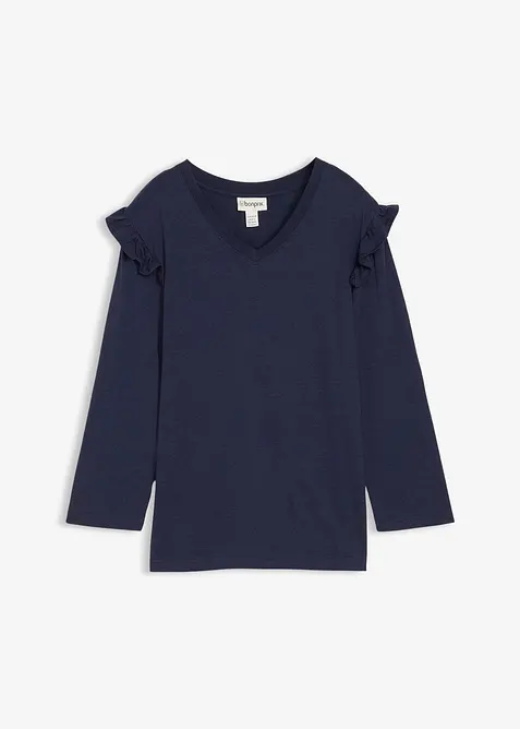T-shirt en jersey coton et viscose, bonprix
