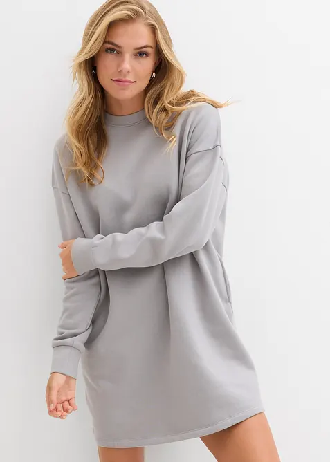 Robe sweat 100% coton, bonprix