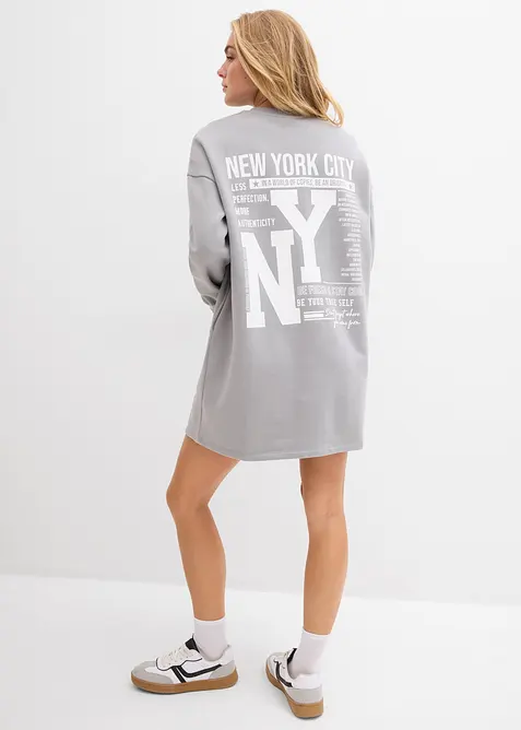 Robe sweat 100% coton, bonprix