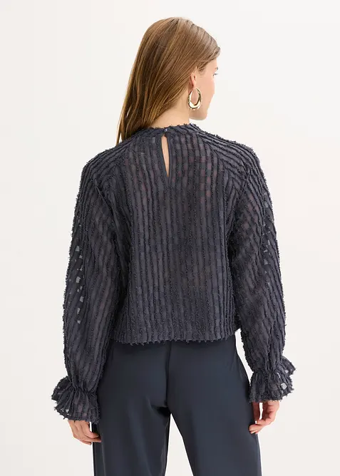 Blouse texturée, bonprix