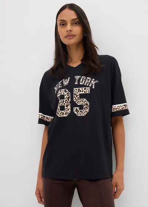 T-shirt oversize 100% coton, bonprix