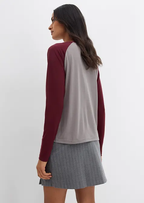 T-shirt manches longues en jersey, bonprix