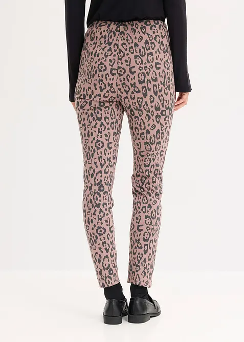 Pantalon élastiqué en jersey milano, viscose majoritaire, bonprix