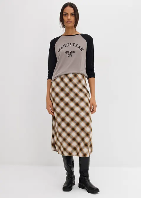 T-shirt manches longues en jersey, bonprix