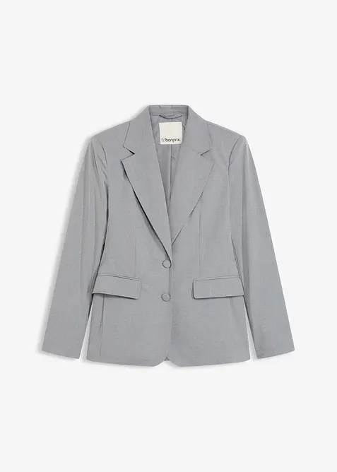 Blazer avec détails surfilés décoratifs, bonprix