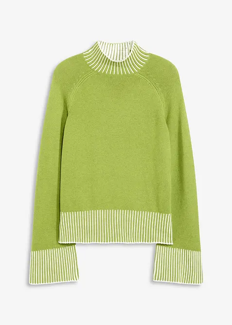 Pull à col montant, bonprix