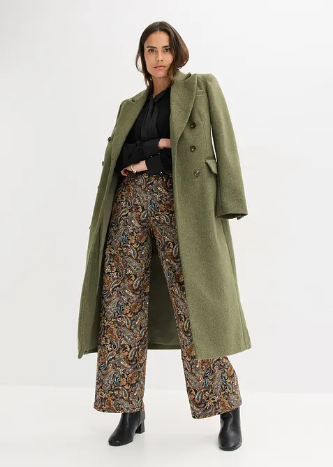 T-shirt à lavallière en satin, bonprix