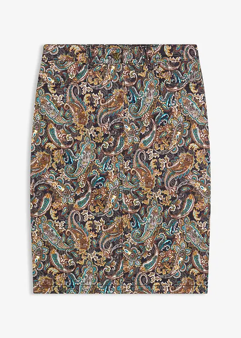 Jupe extensible en coton majoritaire, bonprix