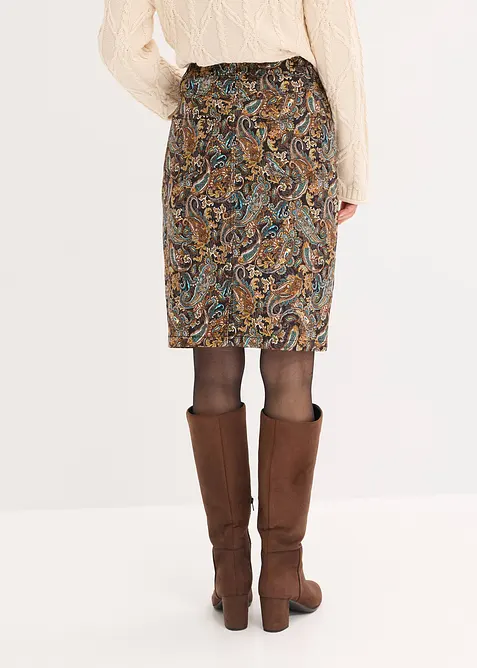 Jupe extensible en coton majoritaire, bonprix