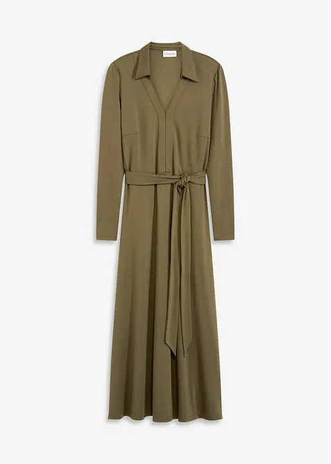 Robe-chemise en viscose majoritaire, bonprix