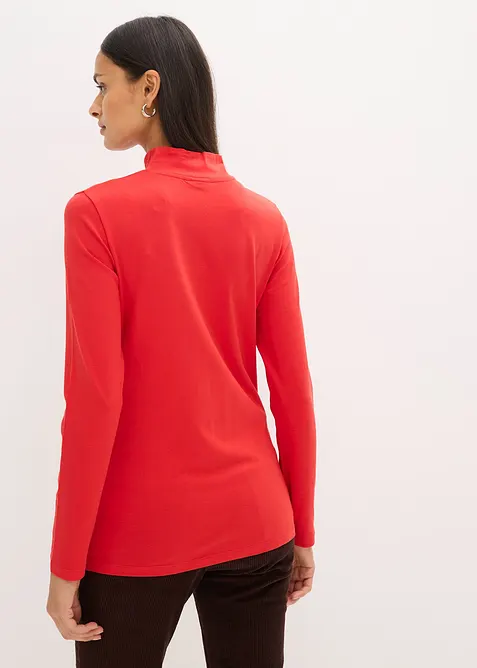 T-shirt manches longues ajusté, bonprix