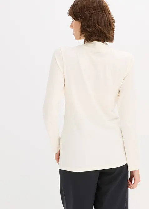 T-shirt manches longues ajust&eacute;, bonprix