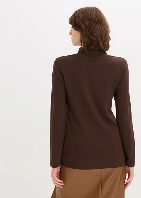 T-shirt manches longues ajust&eacute;, bonprix