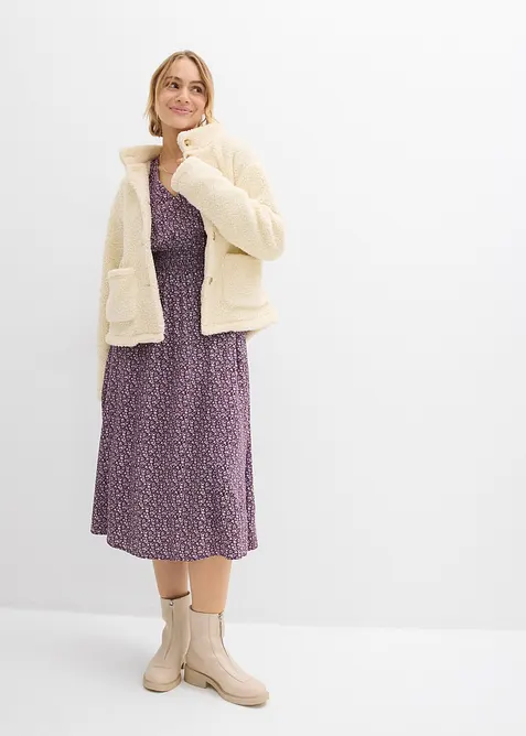 Robe midi en viscose fluide, bonprix