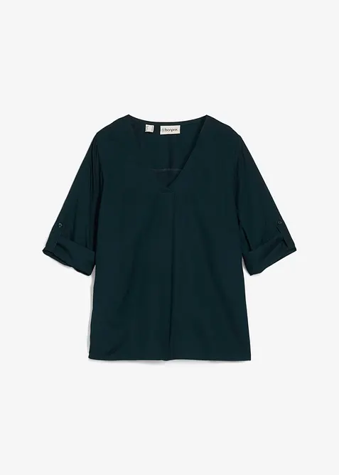 Blouse ample en viscose fluide, bonprix