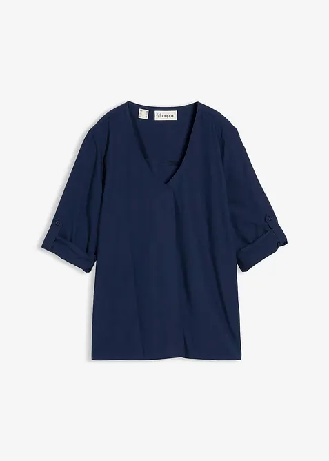 Blouse ample en viscose fluide, bonprix