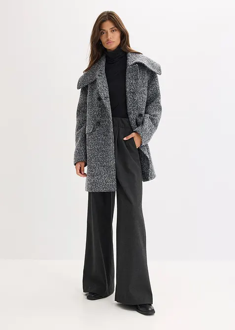 Manteau court aspect chiné, bonprix