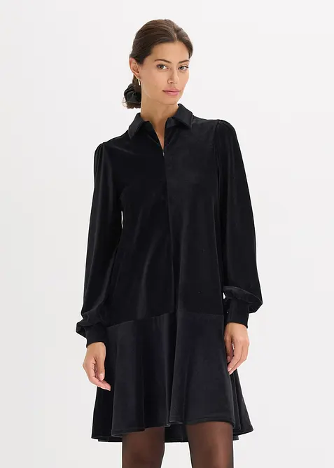 Robe courte en velours côtelé, bonprix