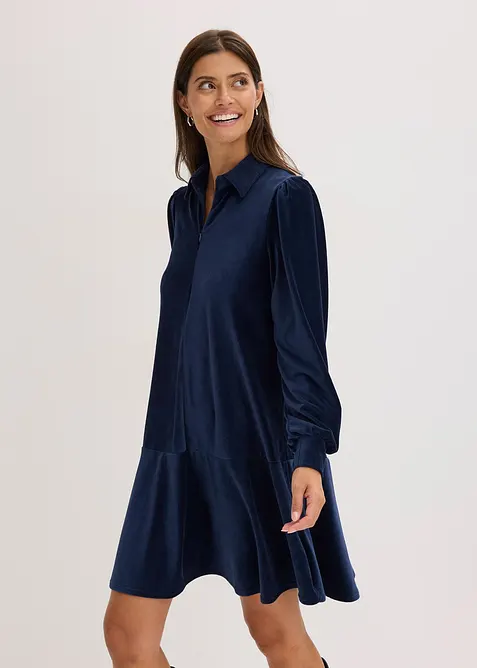 Robe courte en velours côtelé, bonprix