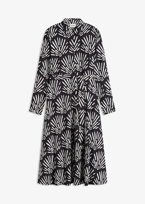 Robe midi en viscose fluide, bonprix