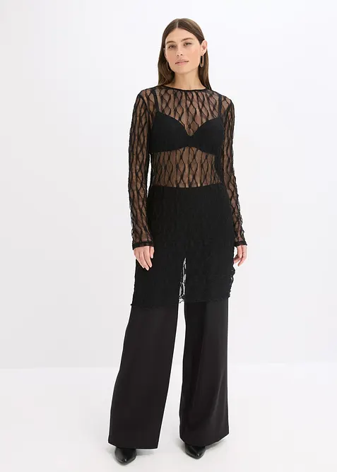 Robe courte en dentelle, bonprix