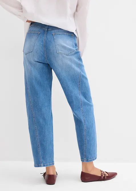 Jean baggy taille haute, bonprix