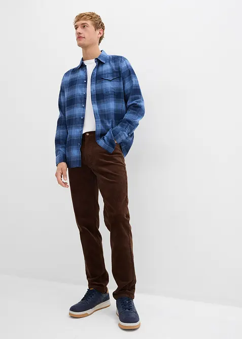 Chemise en flanelle 100% coton, bonprix