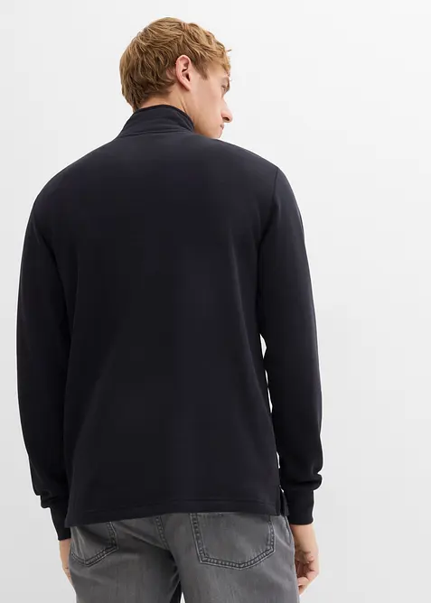 Sweat 100% coton avec poches pratique et base droite, bonprix