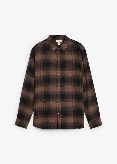 Chemise en flanelle 100% coton, bonprix