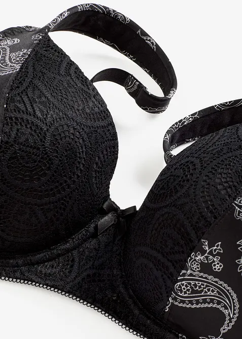 Soutien-gorge à coques et bretelles rembourrées, bonprix