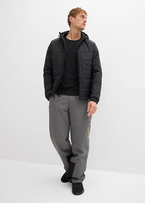 Lot de 2 T-shirts manches longues chauds, slim, bonprix