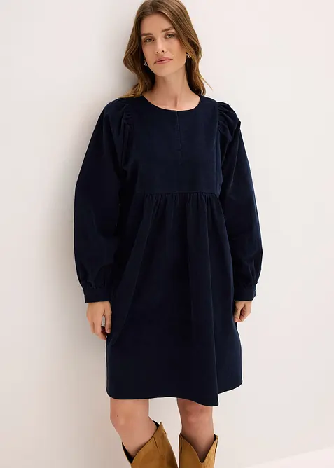 Robe en velours côtelé, bonprix
