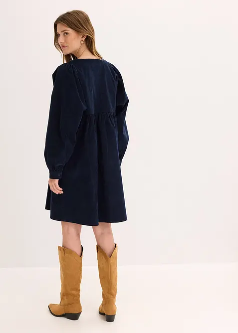 Robe en velours côtelé, bonprix