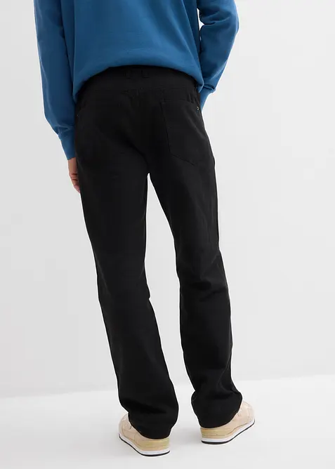 Pantalon thermique, droit et décontracté, taille élastiquée, bonprix