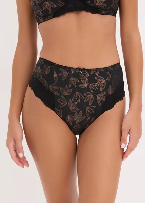 Slip Maxi à imprimé scintillant, bonprix